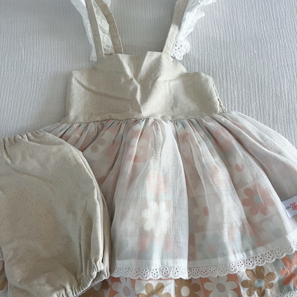 Smocked Sweets top & bloomers